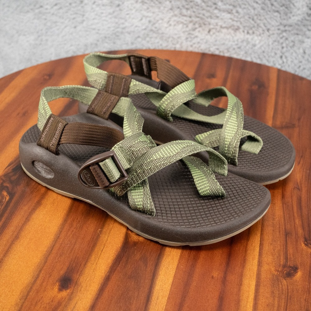 Chaco Womens Sz 6 ZX/2 Dual Adjustable Straps Classic Green Sandals